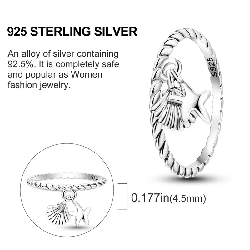 925 Silver Luxury Zircon Ring