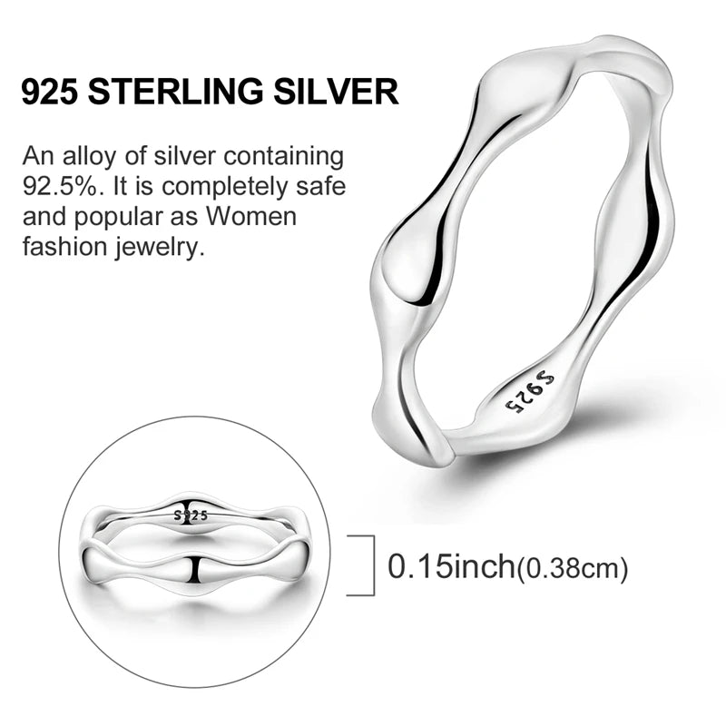 925 Silver Luxury Zircon Ring