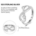 925 Silver Luxury Zircon Ring