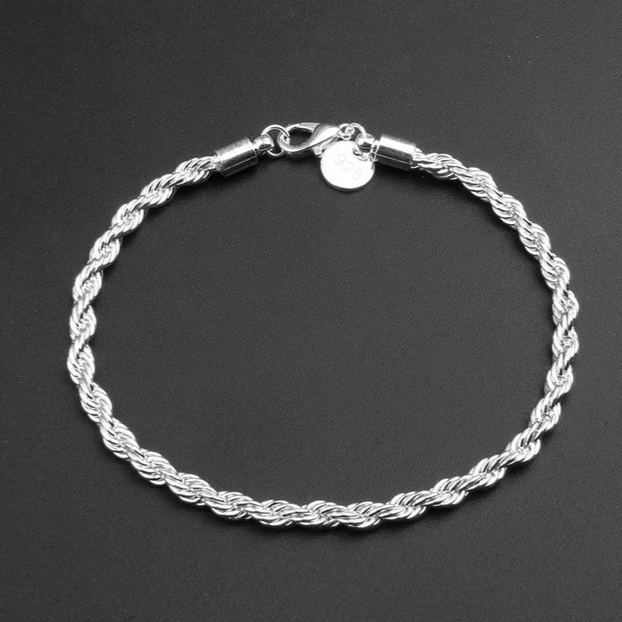 925 Silver Leaf Cuff Bracelet for Women – Adjustable Luxury Bangle