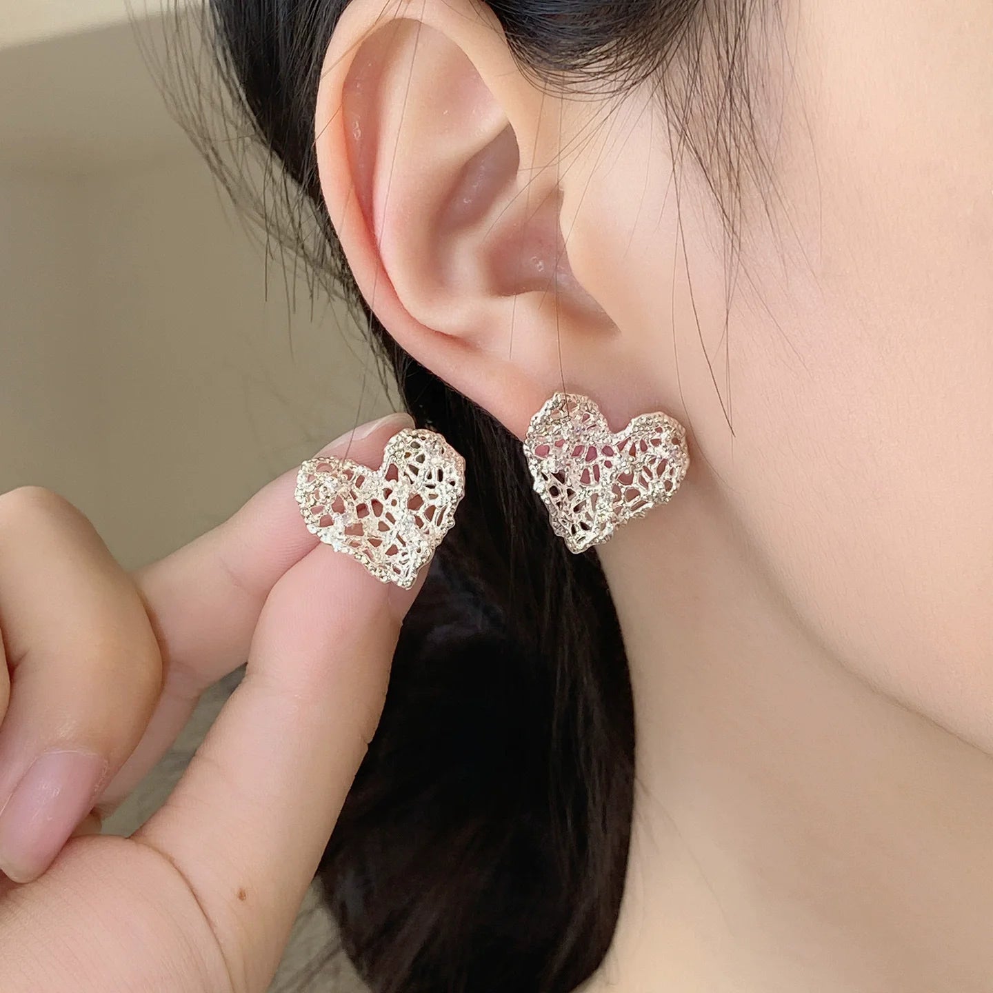 925 Silver Star Earring – Trendy Hip-Hop Style
