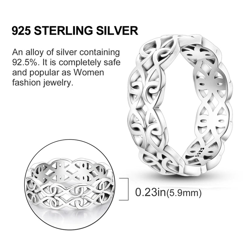 925 Silver Luxury Zircon Ring