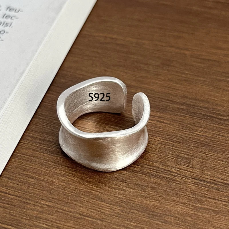 P925 Silver Dragon Punk Ring