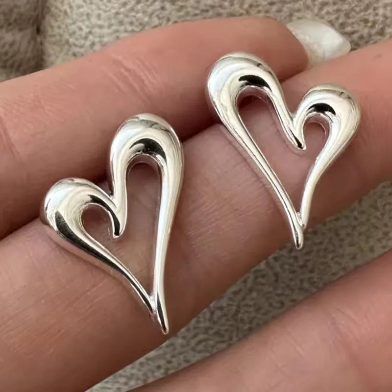 925 Silver Star Earring – Trendy Hip-Hop Style