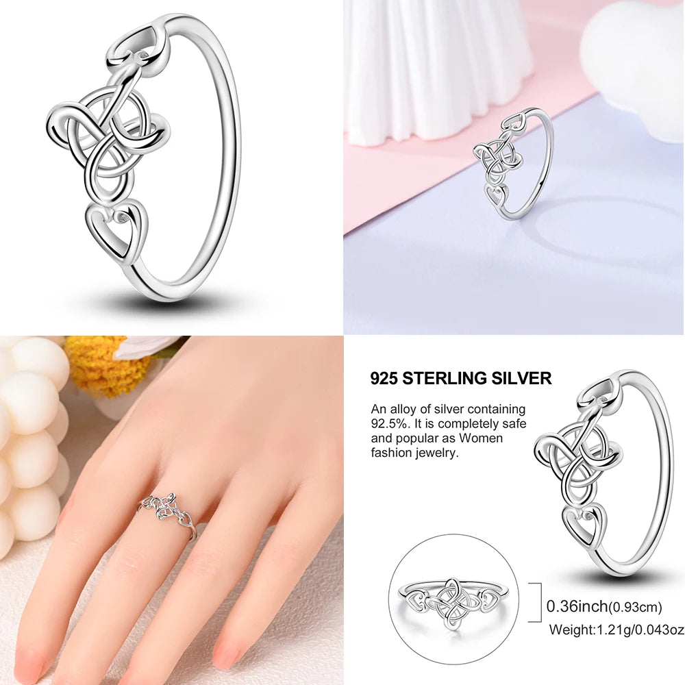 925 Silver Luxury Zircon Ring